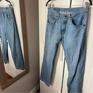 Wrangler Heritage High Rise Straight Leg Jeans, Sz 29W